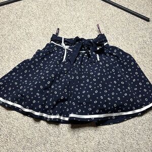 Honey Navy Blue Skirt